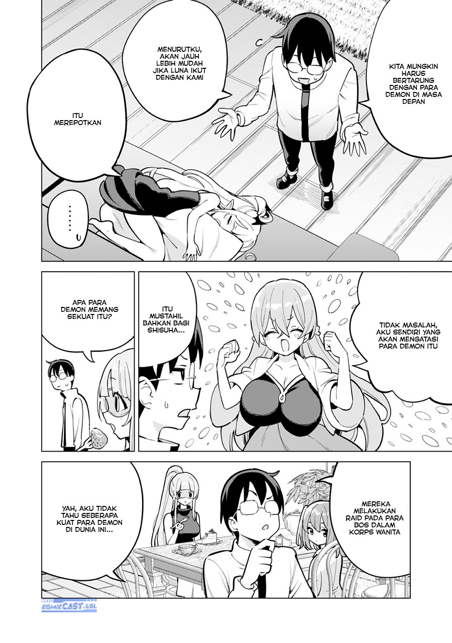 Gacha wo Mawashite Nakama wo Fuyasu Saikyou no Bishoujo Gundan wo Tsukuriagero Chapter 69 Bahasa Indonesia